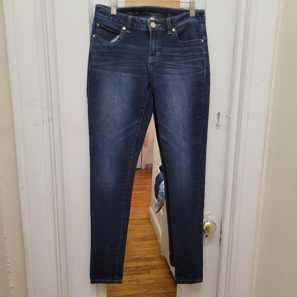 J.Lo Dark‎ Wash Skinny Jeans Casual Classic Date Night Preppy